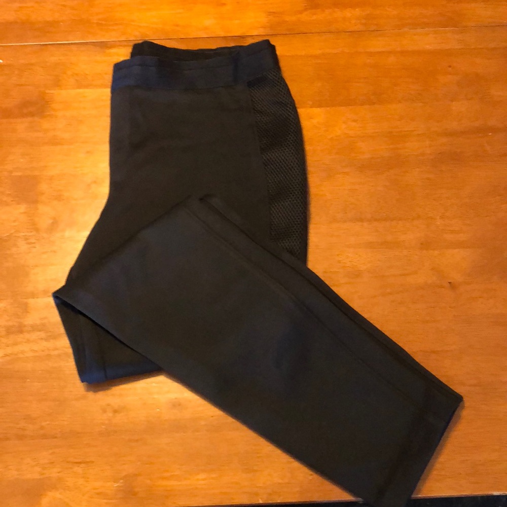 Ellie Tahari Black Combo Mesh Legging LT